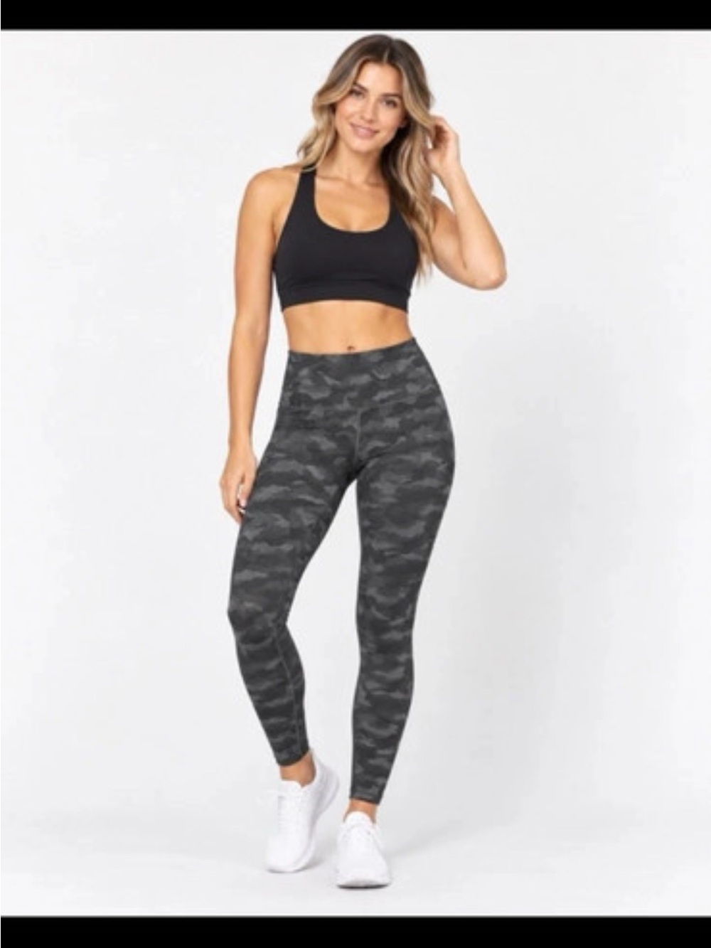lululemon athletica High-Rise Camo Leggings - Black, Gray